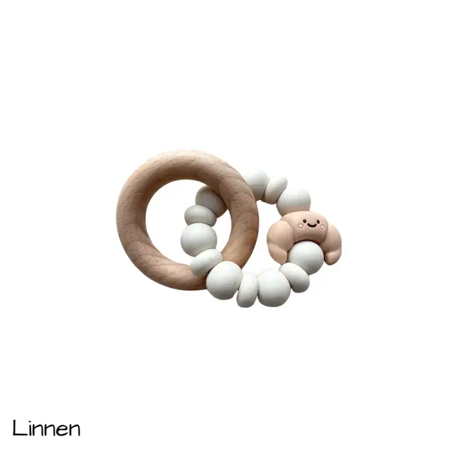 Chewies&more - Chewie Bijtring Croissant - Linnen