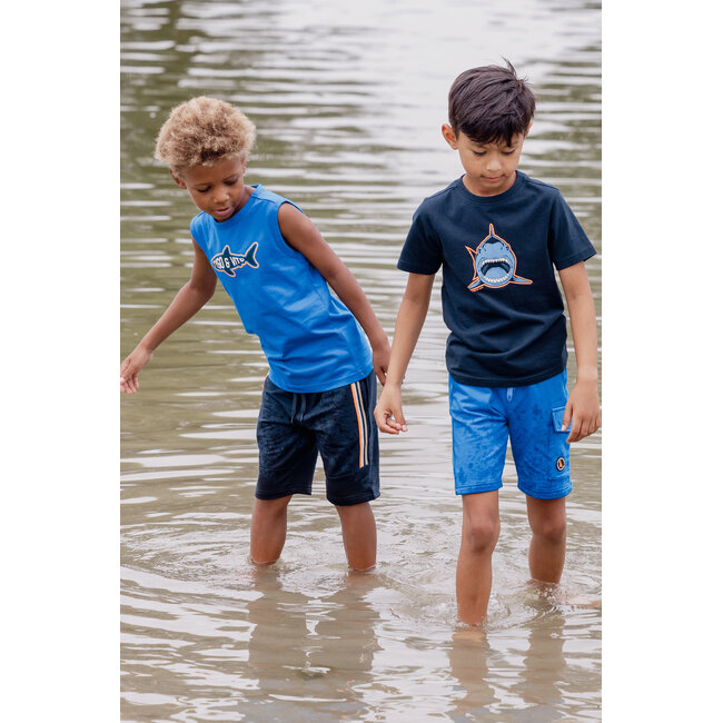 Tygo & Vito - T-shirt Jaimy Shark - Navy