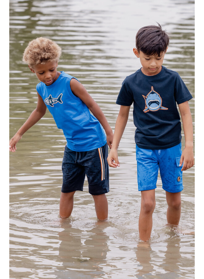 Tygo & Vito - T-shirt Jaimy Shark - Navy