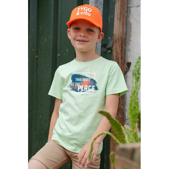 Tygo & Vito - T-shirt Jaimy - Mint Green