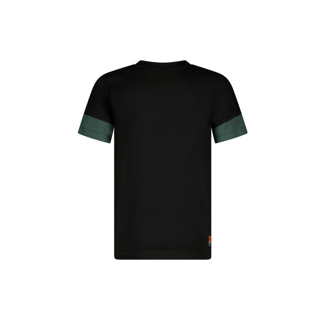 Tygo & Vito - T-shirt Toby -  Black