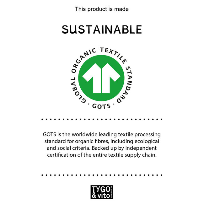 Tygo & Vito - T-shirt Toby -  Black