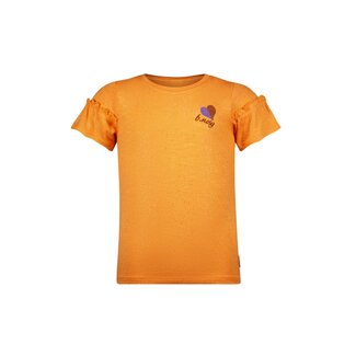B.Nosy B.Nosy - Glitter Top Tika - Tangerine