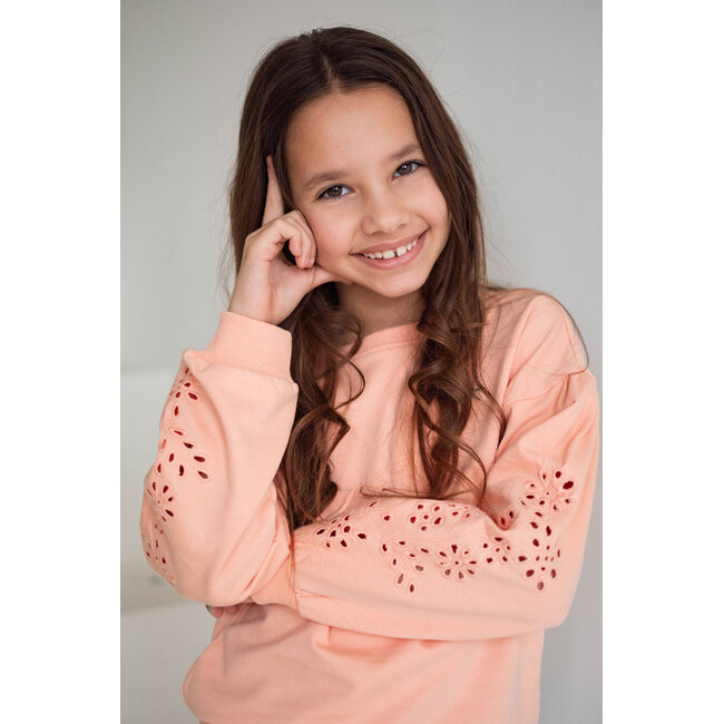 Like Flo - Sweater Donna - Soft Peach