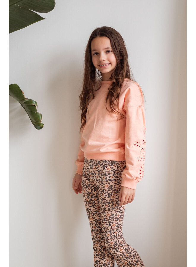 Like Flo - Sweater Donna - Soft Peach