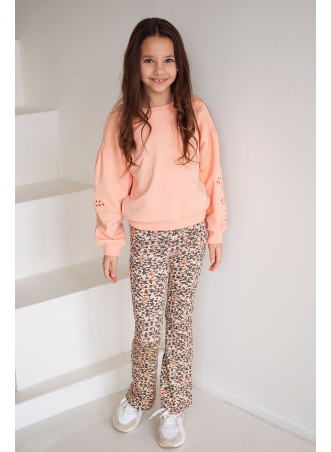 Like Flo - Sweater Donna - Soft Peach