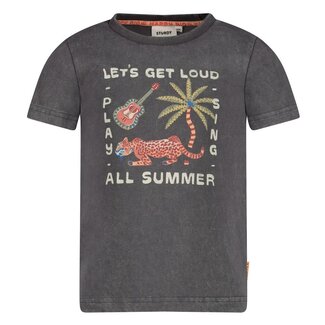 Sturdy Sturdy - T-shirt Antraciet - Happy Rio