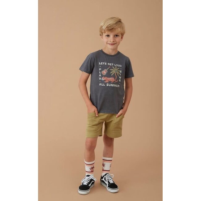 Sturdy - T-shirt Antraciet - Happy Rio