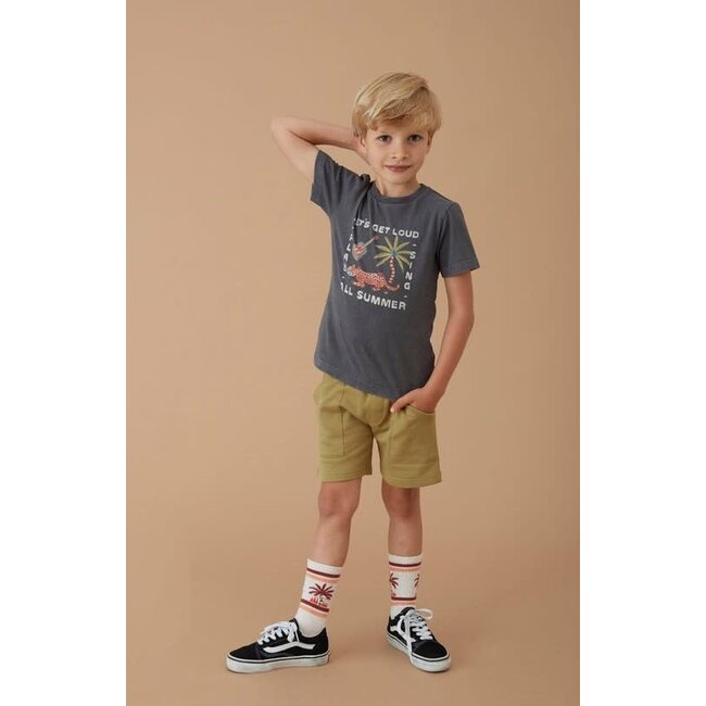 Sturdy - T-shirt Antraciet - Happy Rio