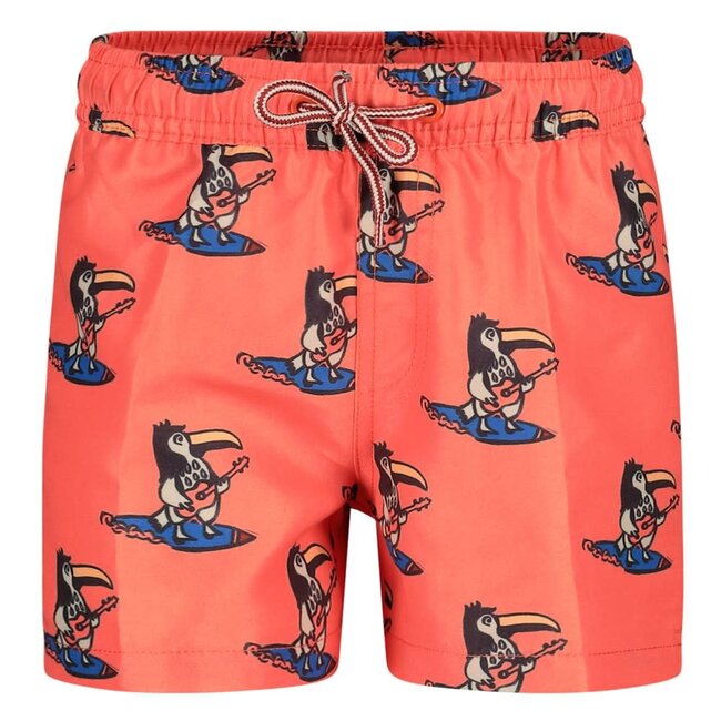 Sturdy - Zwemshort AOP Koraal - Happy Rio