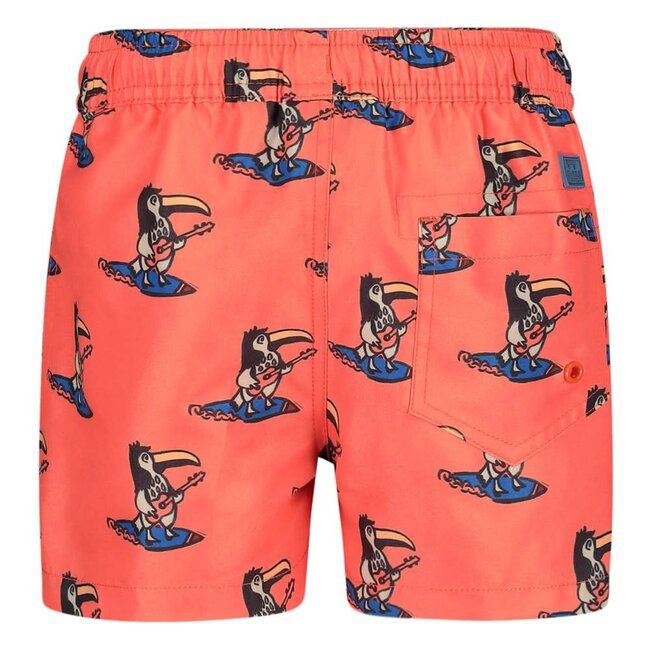 Sturdy - Zwemshort AOP Koraal - Happy Rio