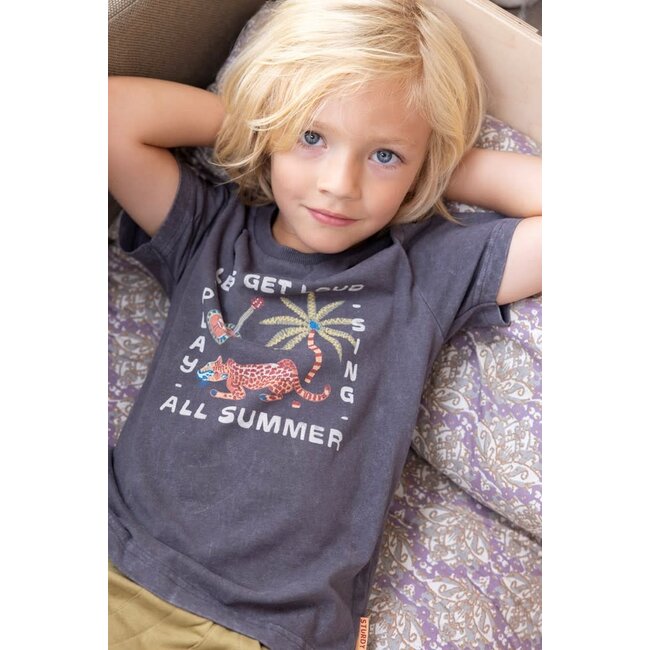 Sturdy - T-shirt Antraciet - Happy Rio