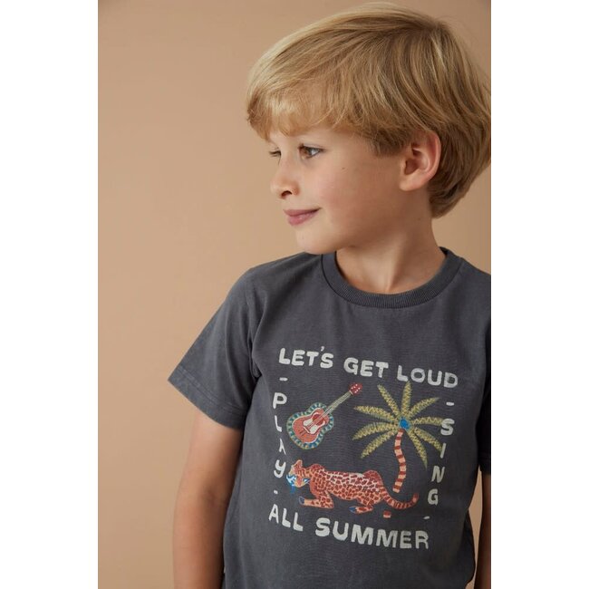 Sturdy - T-shirt Antraciet - Happy Rio