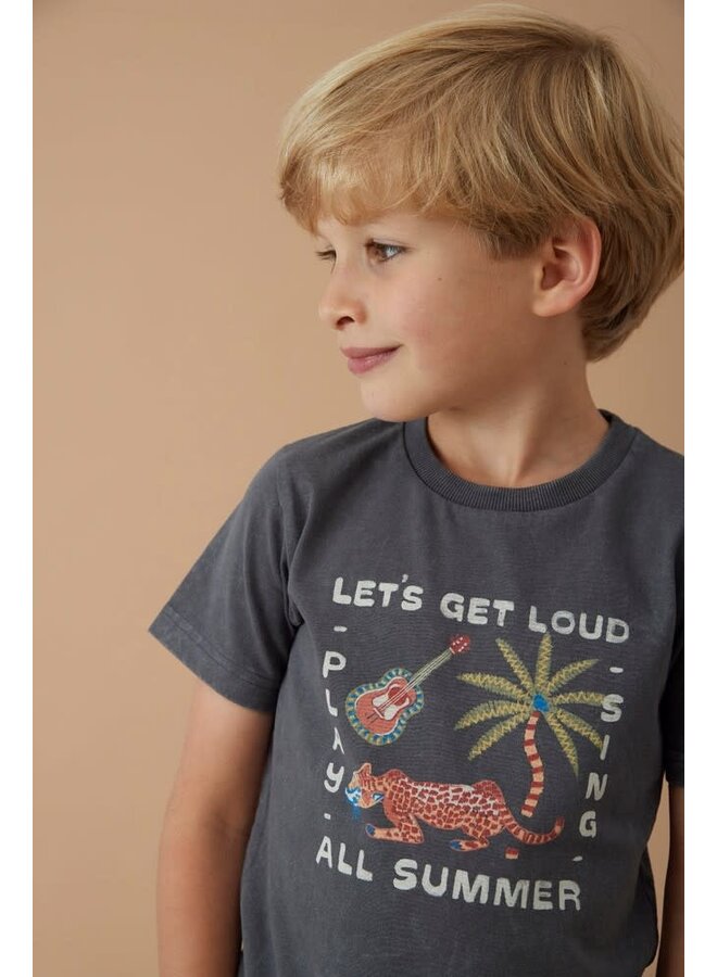Sturdy - T-shirt Antraciet - Happy Rio