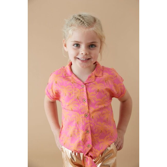 Jubel - Blouse AOP Roze - Samba Shake