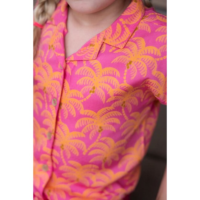 Jubel - Blouse AOP Roze - Samba Shake