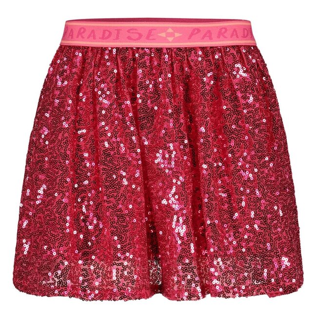 Jubel - Pailetten Rok Fuchsia - Samba Shake