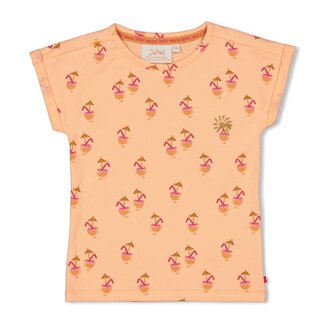 Jubel Jubel - T-shirt AOP Neon Oranje - Samba Shake