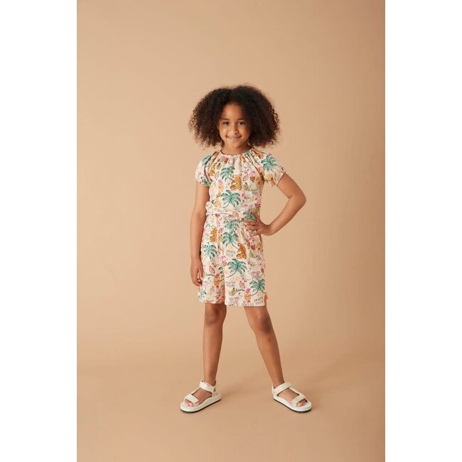 Jubel - Jumpsuit Kort AOP Kit - Samba Shake