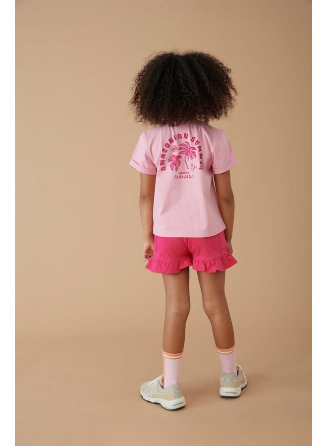 Jubel - Short Ruches Fuchsia - Samba Shake