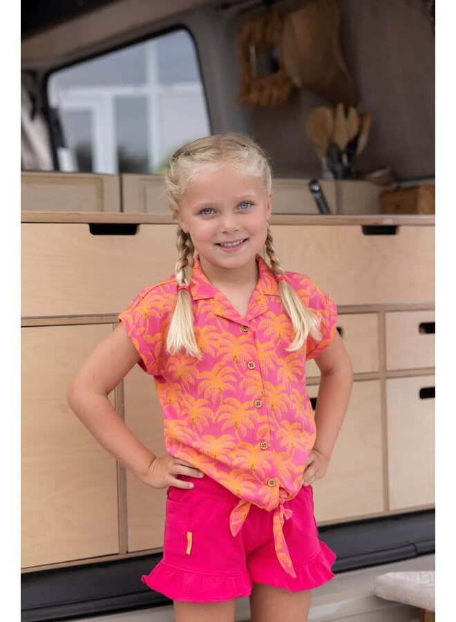 Jubel - Short Ruches Fuchsia - Samba Shake
