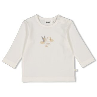 Feetje Feetje - Longsleeve Offwhite - Special Delivery