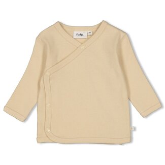 Feetje Feetje - Overslagshirt Rib Creme - Special Delivery