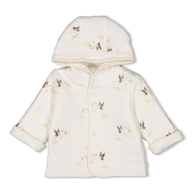 Feetje - Omkeerbaar Jasje Met Capuchon Offwhite - Special Delivery