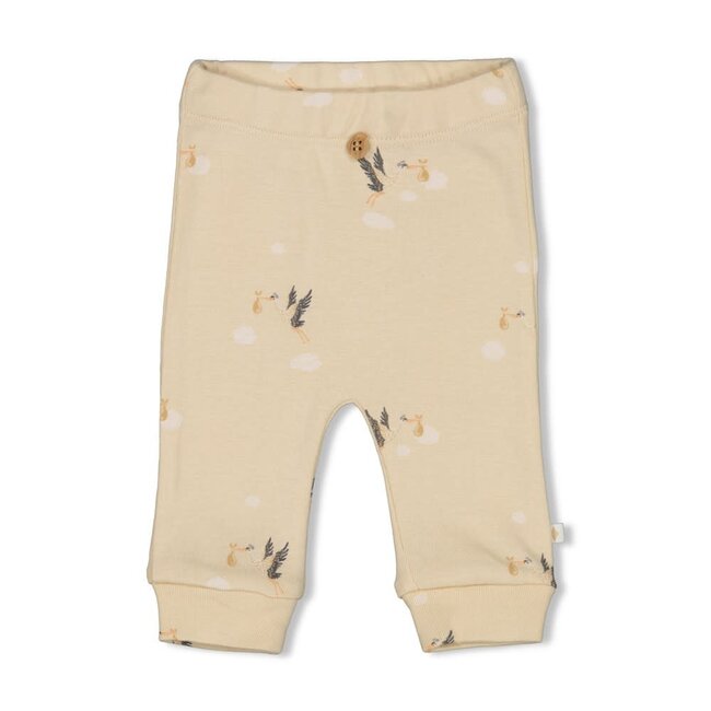 Feetje - Broek AOP Rib Creme - Special Delivery