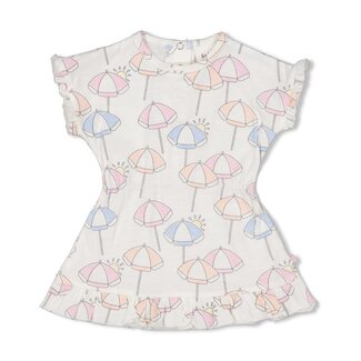 Feetje Feetje - Jurk AOP Offwhite - Sunshine