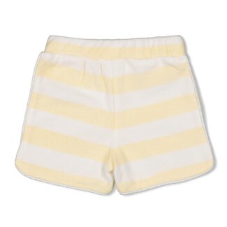 Feetje Feetje - Short Streep Badstof Geel - Sunshine