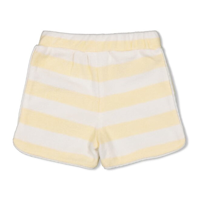 Feetje - Short Streep Badstof Geel - Sunshine