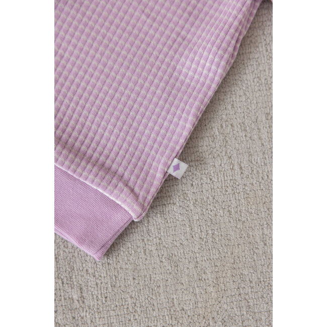 Feetje - Baby Shortama Wafel Zomer Pyjama - Lila