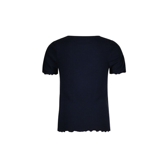 Like Flo - Rib Shirt Elise - Navy