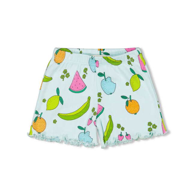 Feetje - Shortama Zomer Pyjama Femmy Fruit - Mint - Premium Summerwear