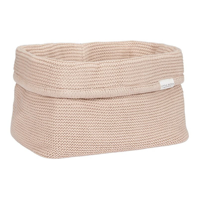 Little Dutch - Gebreide Opbergmand Groot - Beige