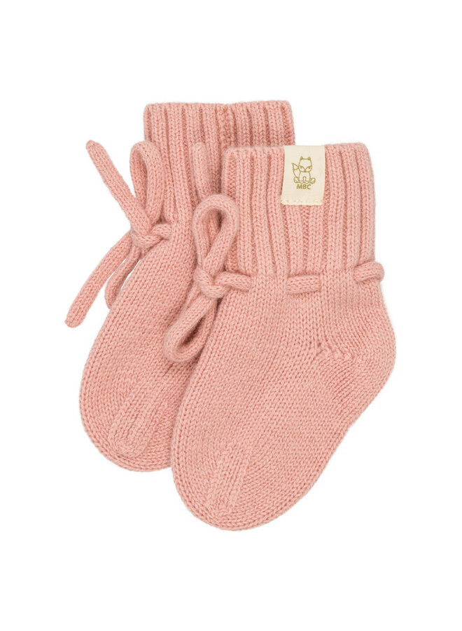Moalie - Merinowol Slofjes - Dusty Pink