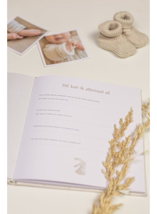 Little Dutch - Babyboek 'Mijn eerste jaar' - Baby Bunny