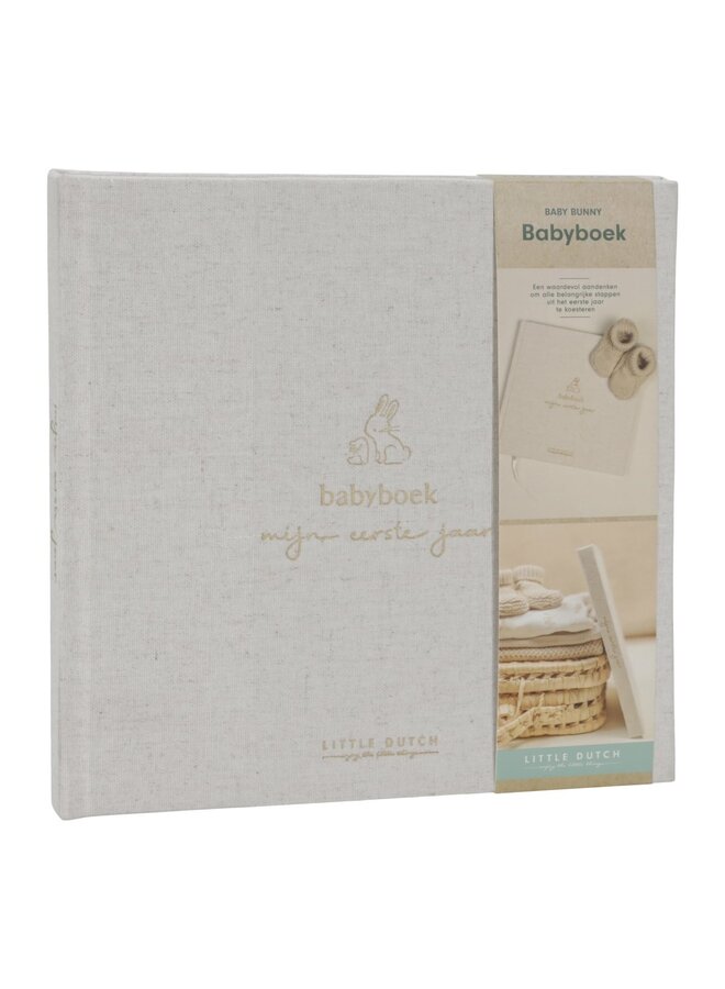Little Dutch - Babyboek 'Mijn eerste jaar' - Baby Bunny