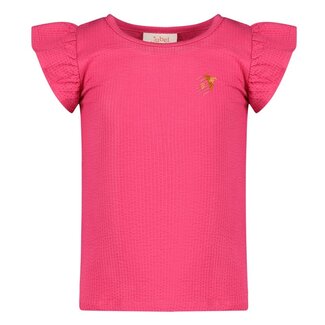 Jubel Jubel - T-shirt Ruches Fuchsia - Samba Shake