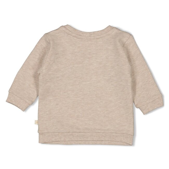 Feetje - Sweater Taupe Melange - Sleepy Sheepy