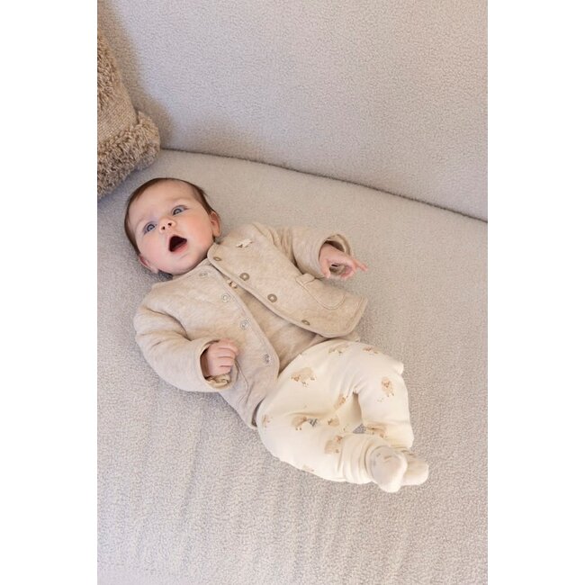 Feetje - Longsleeve Taupe Melange - Sleepy Sheepy