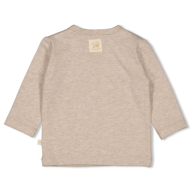 Feetje - Longsleeve Taupe Melange - Sleepy Sheepy