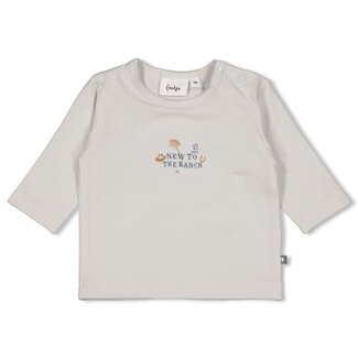 Feetje Feetje - Longsleeve Lichtblauw - Howdy