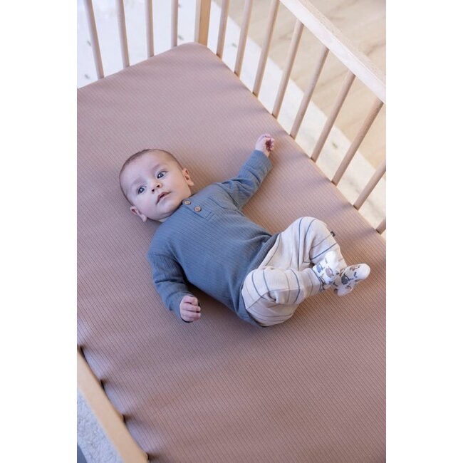 Feetje - Longsleeve Rib Blauw - Howdy