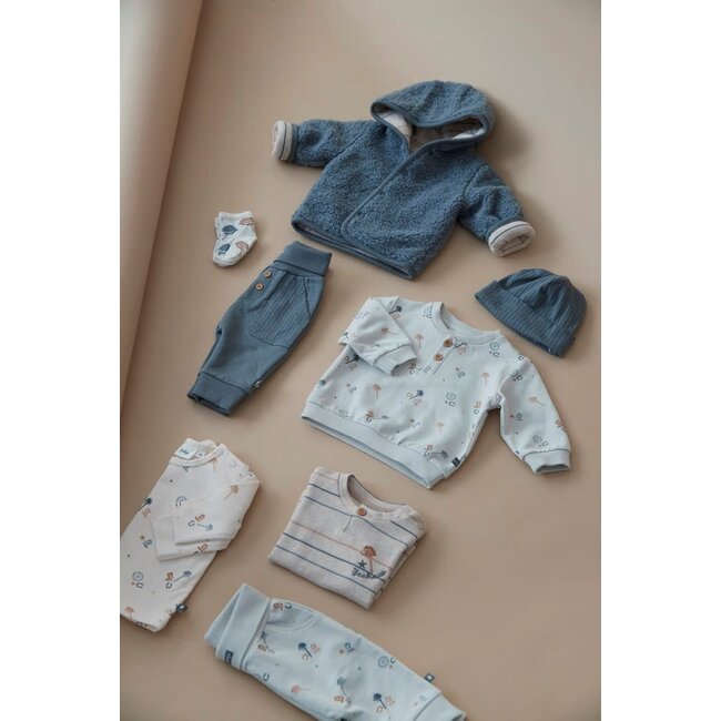 Feetje - Broek AOP Lichtblauw - Howdy