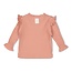 Feetje - Longsleeve Ajour Rib Roze - Morning Sun