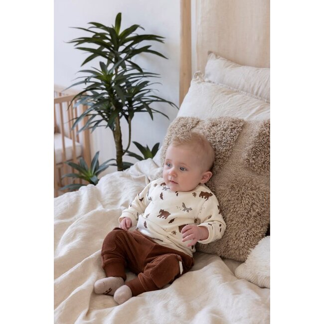 Feetje - Sweater AOP Offwhite - Wild World