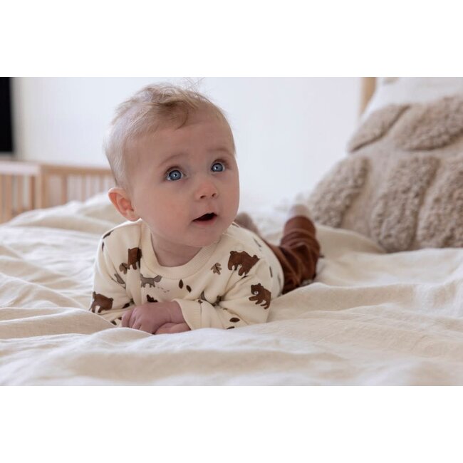 Feetje - Sweater AOP Offwhite - Wild World