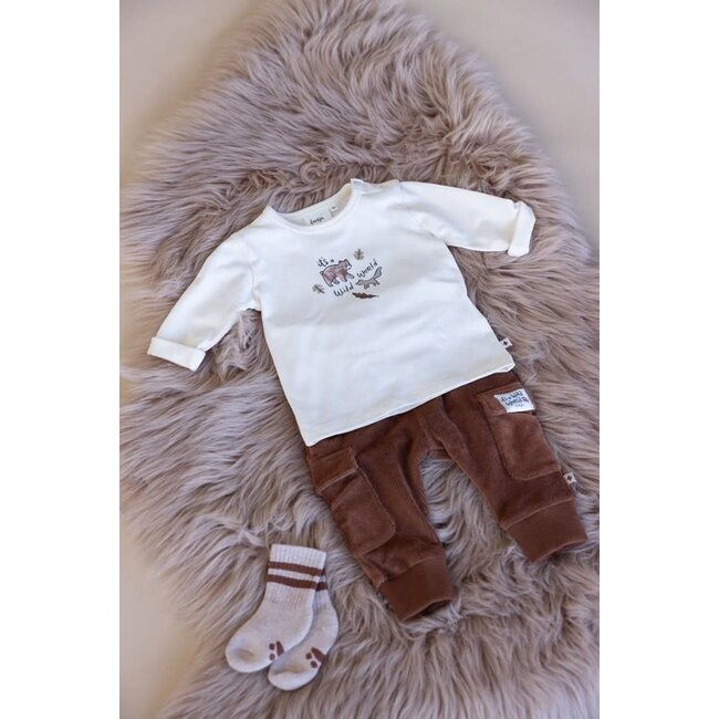 Feetje - Longsleeve Offwhite - Wild World